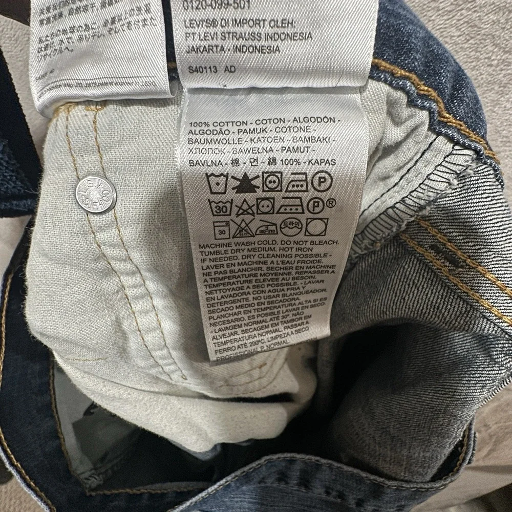 Levis 527 Bootcut Cowboy‎ Medium Wash Denim Blue Jeans Mens Size 31